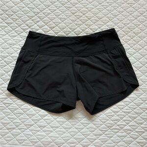 lululemon athletica Black Athletic Shorts